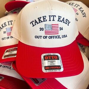 Take it Easy Vintage Trucker Hat Kenz Kustomz Never Worn!